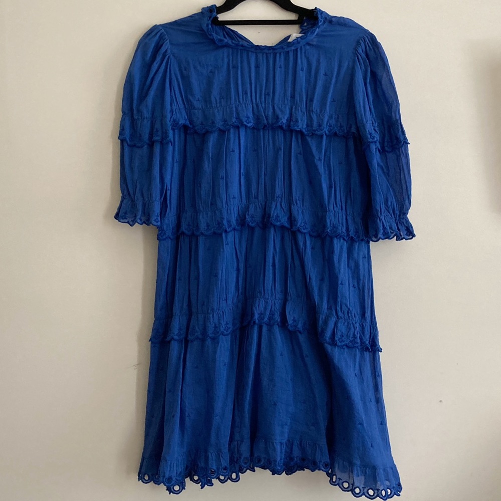 Isabel Marant Étoile Lyin Blue Cotton Dress